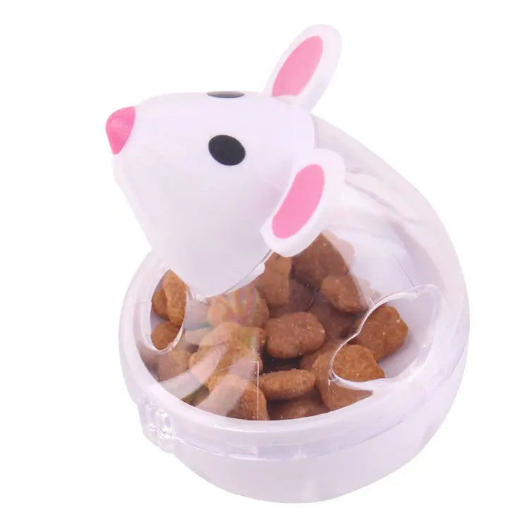 Cat Mice Tumbler Treat Dispenser – Interactive Food Feeder Toy