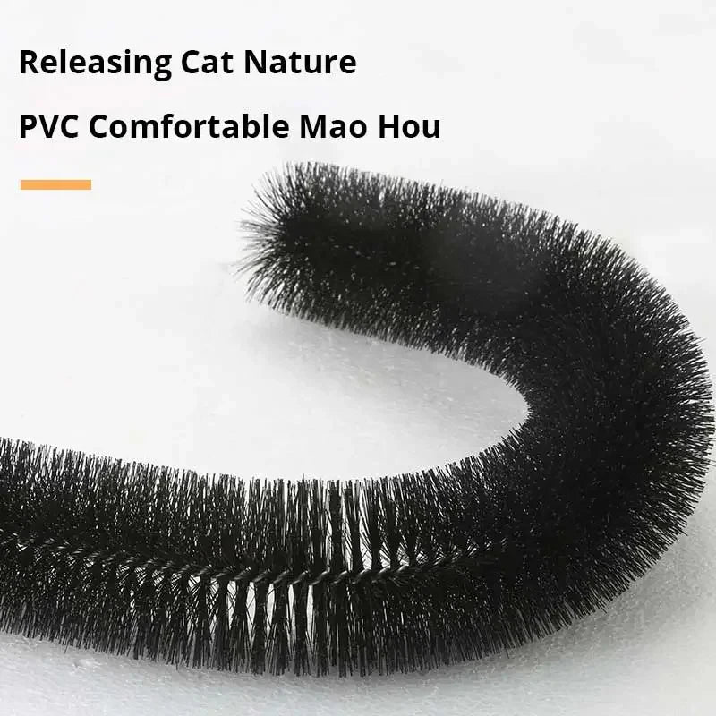 Cat Arch Grooming & Massage Toy – Self-Groomer with Scratching Pad