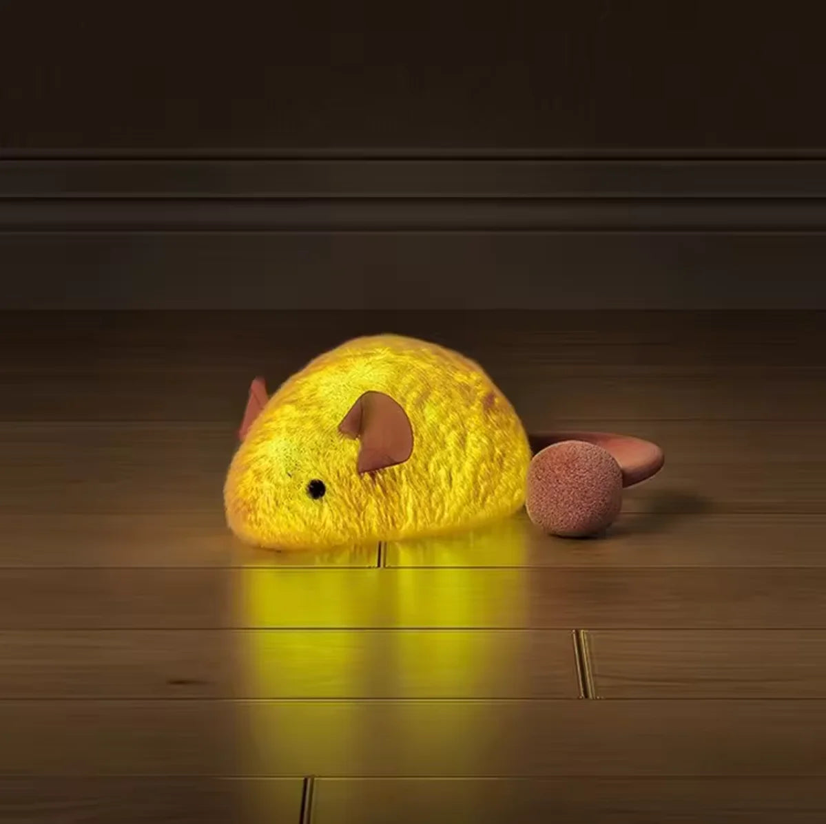 Interactive Plush Mouse Toy — Self-Play Simulation for Cats