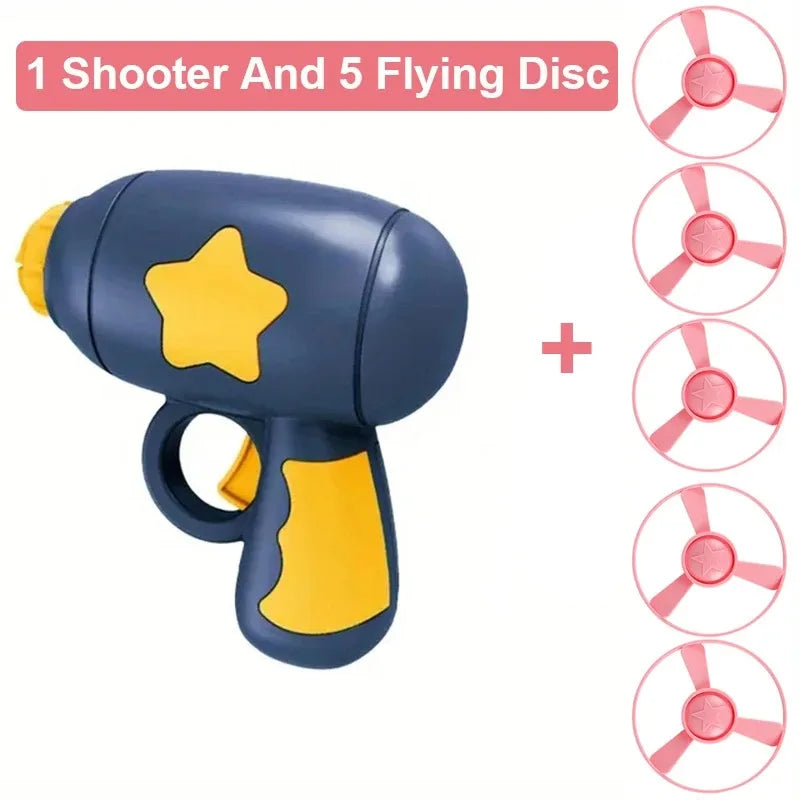 Interactive Flying Disc Launcher Toy for Cats