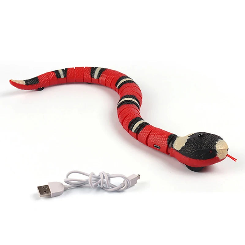 Smart Snake Toy — Interactive USB-Charging Cat Teaser