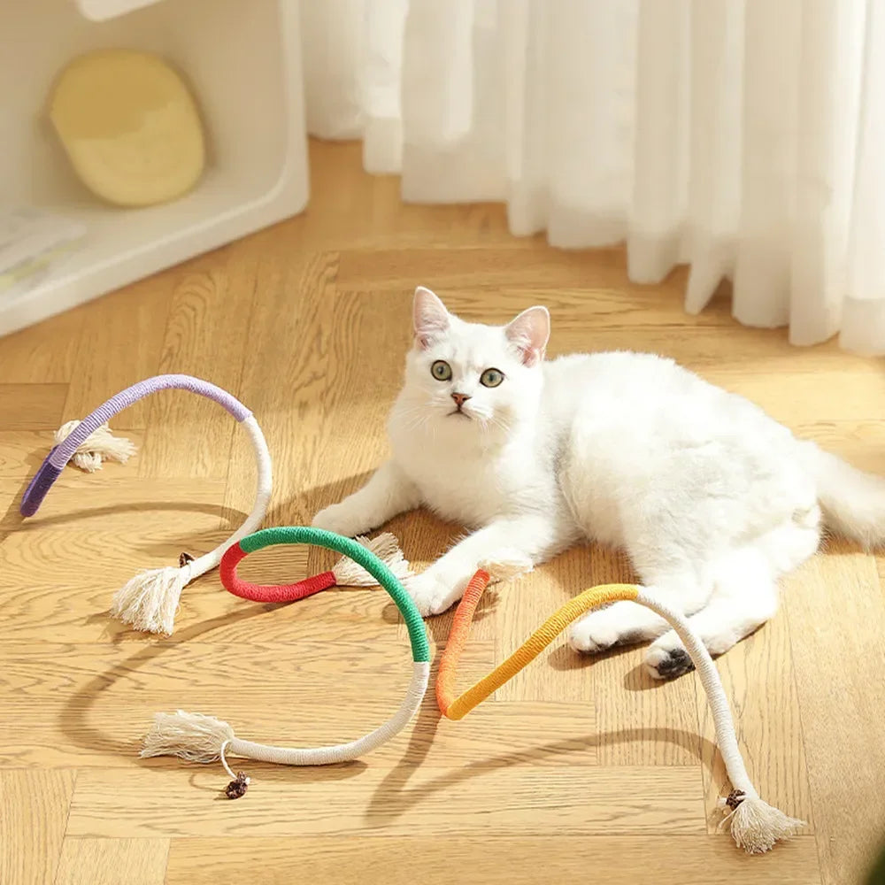 Interactive Silvervine Rope Toy for Cats