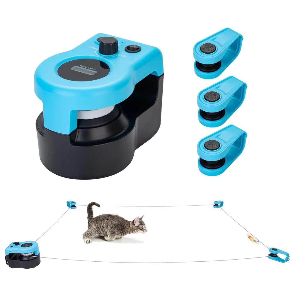Smart Cat Wheel — Adjustable Speed Exercise Toy with Remote Control