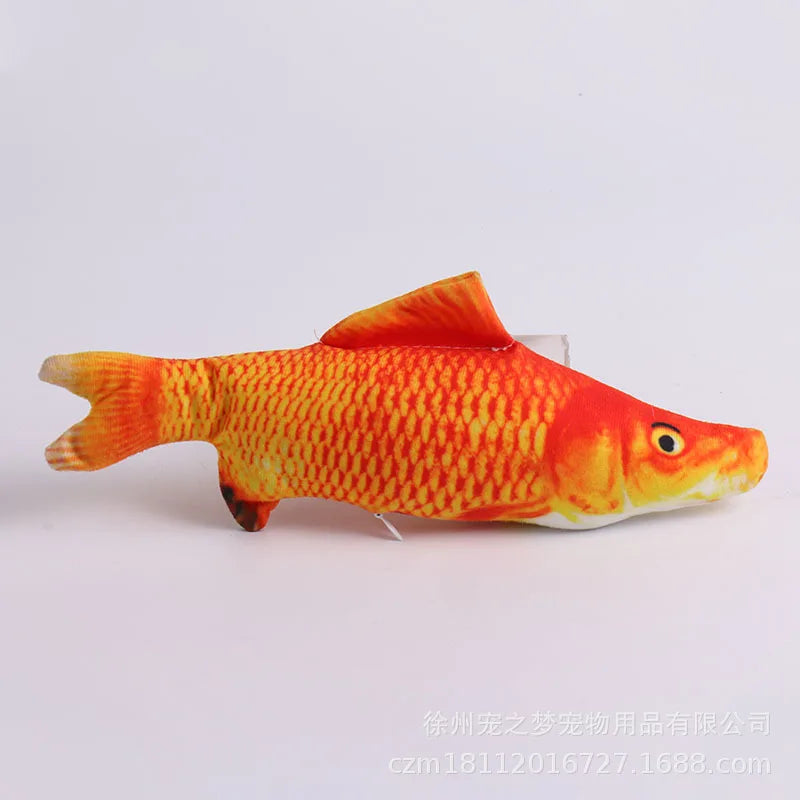 Plush Catnip Fish – Interactive Cat Toy