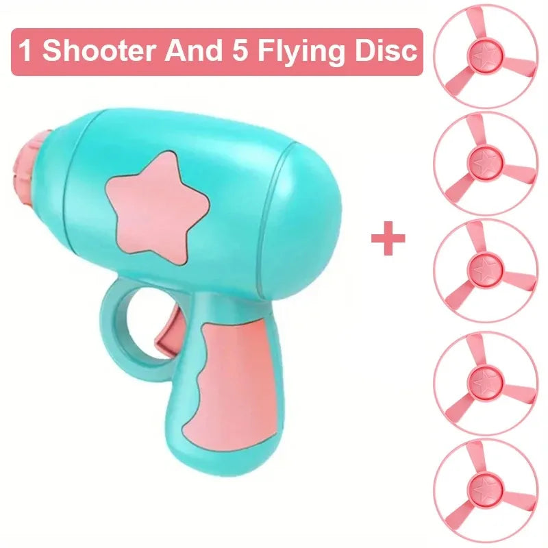 Interactive Flying Disc Launcher Toy for Cats