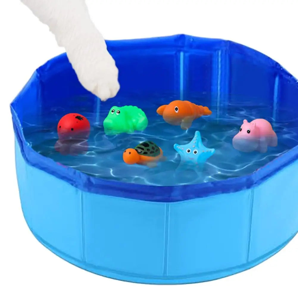 Foldable Pet Water Pool – Interactive Bath & Play Pool