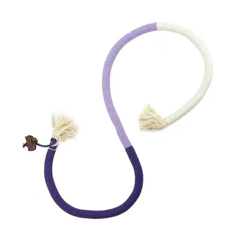 Interactive Silvervine Rope Toy for Cats