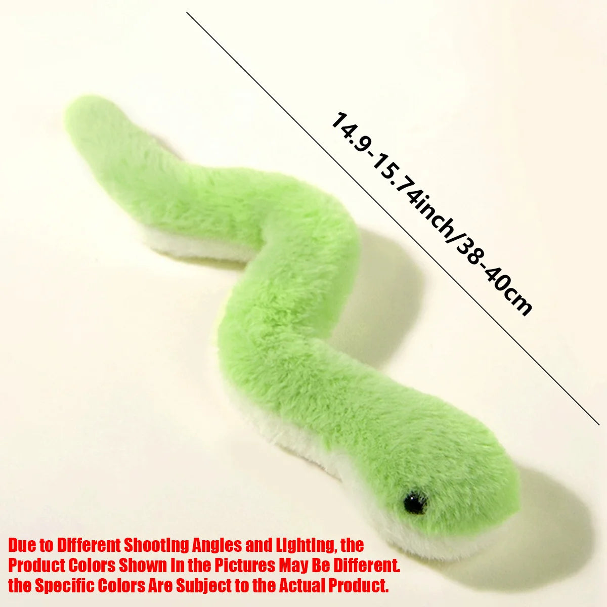 Snake Plush Toy – Interactive Chew-Proof