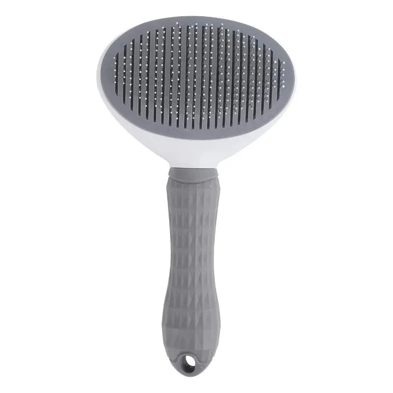 Self-Cleaning Pet Hair Remover Brush – Grooming Tool